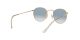 Ray-Ban Round Metal RB 3447N 001/3F Férfi napszemüveg Ray-Ban Round Metal RB 3447N 001/3F Férfi napszemüveg